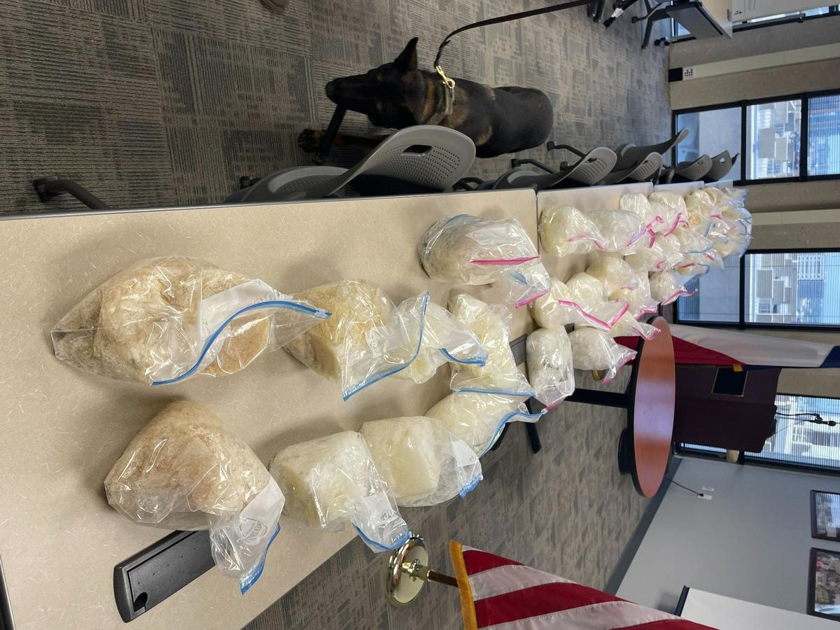 Over the course of the last five weeks, the Tarrant County Sheriff’s Office and other law enforcement agencies across North Texas confiscated over 1,400 lbs of pure meth -- a record seizure in Tarrant County -- they announced Thursday morning.