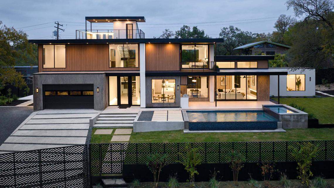 Exterior of the stunning house