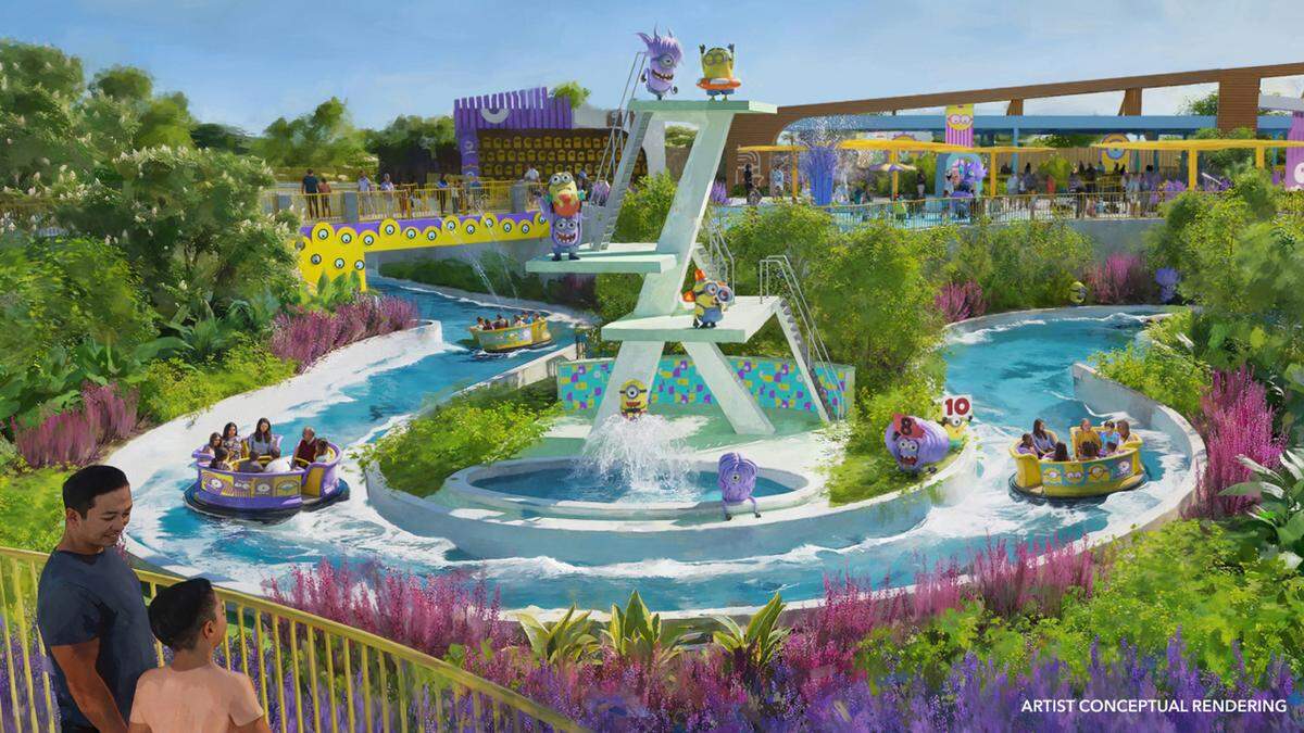 Illumination’s Minions vs. Minions: Bello Bay Club at Universal Kids Resort in Frisco.