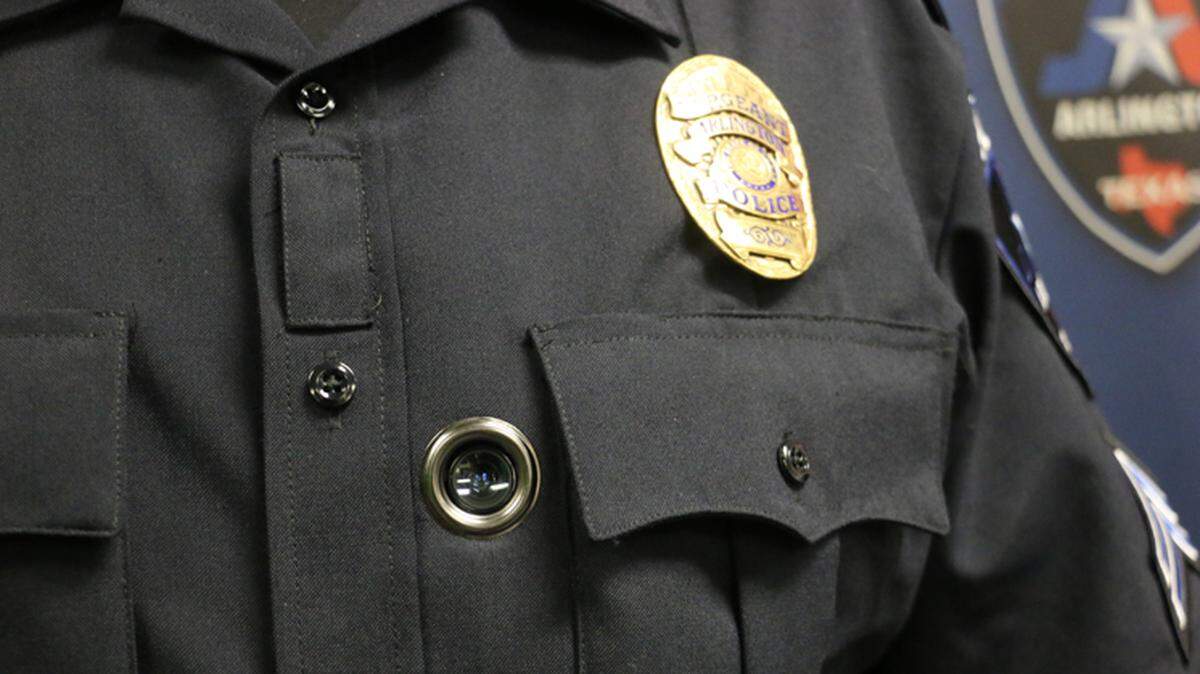 Arlington police officers have begun wearing body cameras.