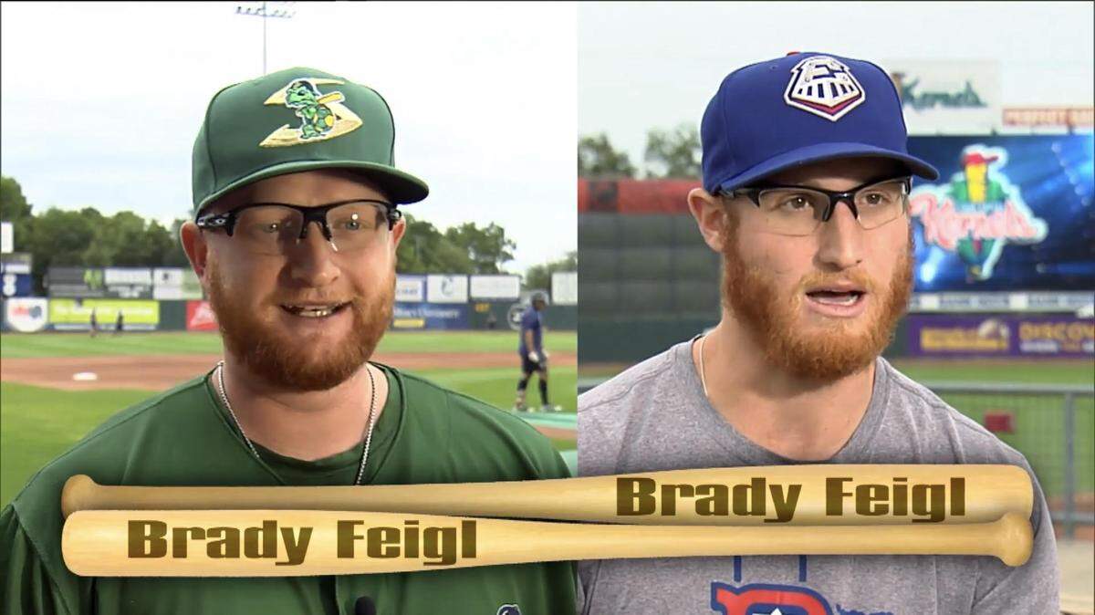 The first Inside Edition segment featuring Brady Feigl and Brady Feigl was so popular that they duo was brought together for a DNA reveal last week in the Rangers’ spring clubhouse.
