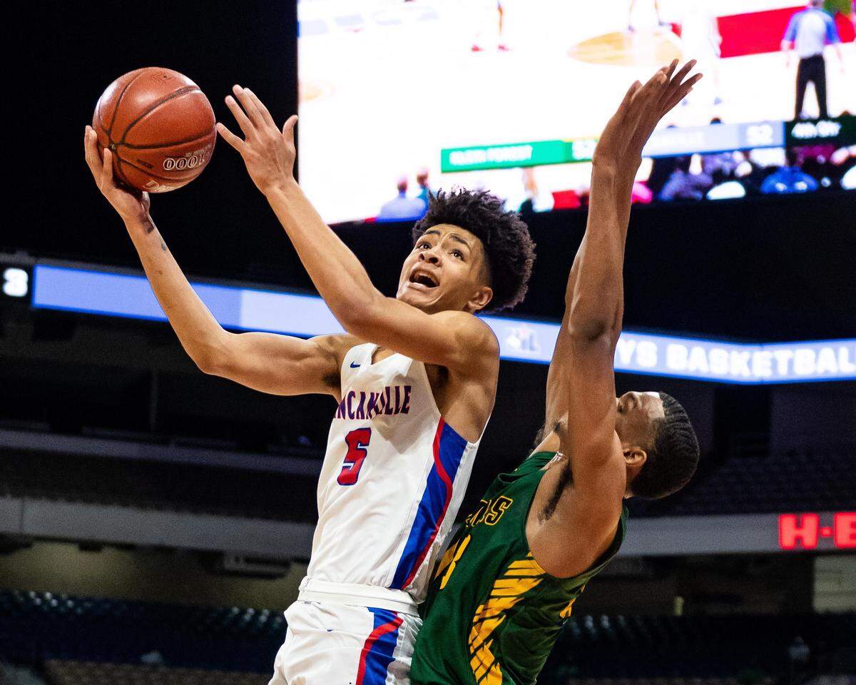 Duncanville junior Micah Peavy in the 6A title game, Saturday March 9, 2019.