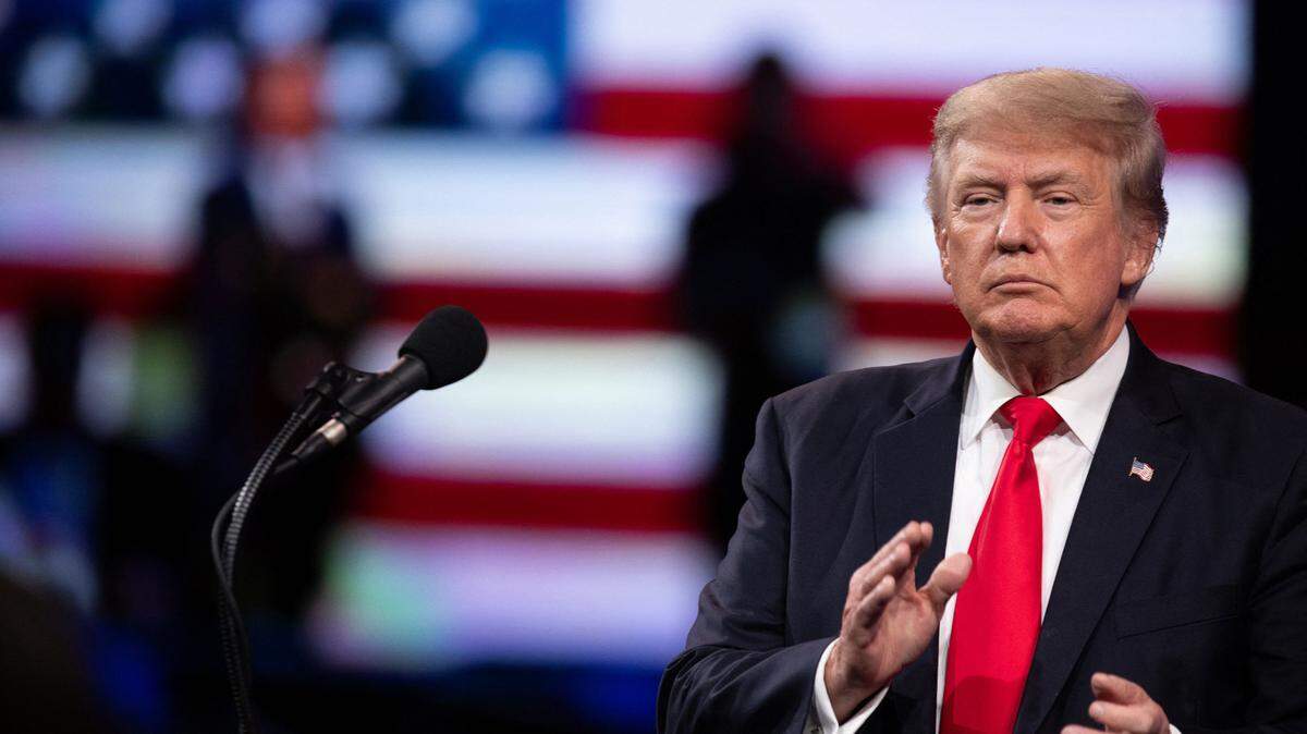 Former President Donald Trump was in Dallas for two events last week. (ANDY JACOBSOHN/AFP via Getty Images/TNS)