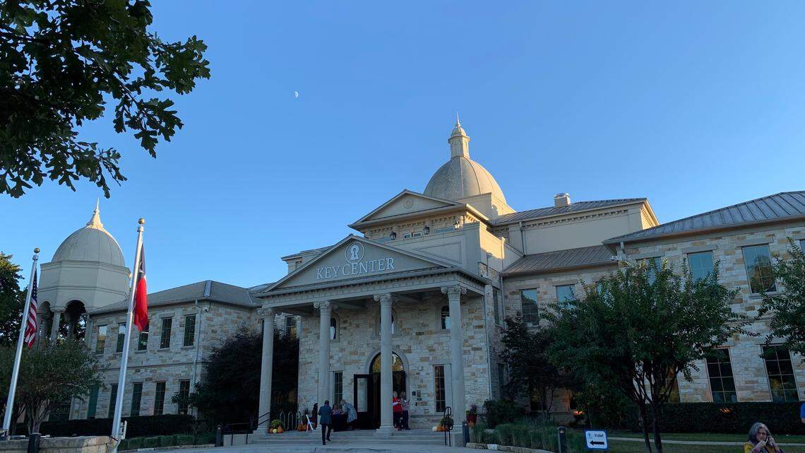 The new campus of the Key Center for Learning Differences is located at John T White Boulevard, off Interstate 30 and Cooks Lane. It includes outdoor classrooms, private therapy rooms and a path dedicated to the founders of the school.