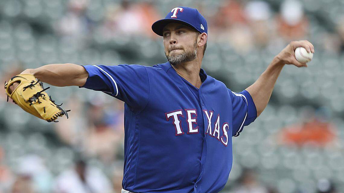 Left-hander Mike Minor will start Opening Day on Thursday against the Chicago Cubs’ left-hander Jon Lester at Globe Life Park.