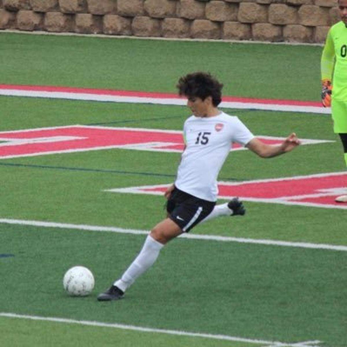 Fort Worth Diamond Hill-Jarvis senior defender Jonathan Lopez