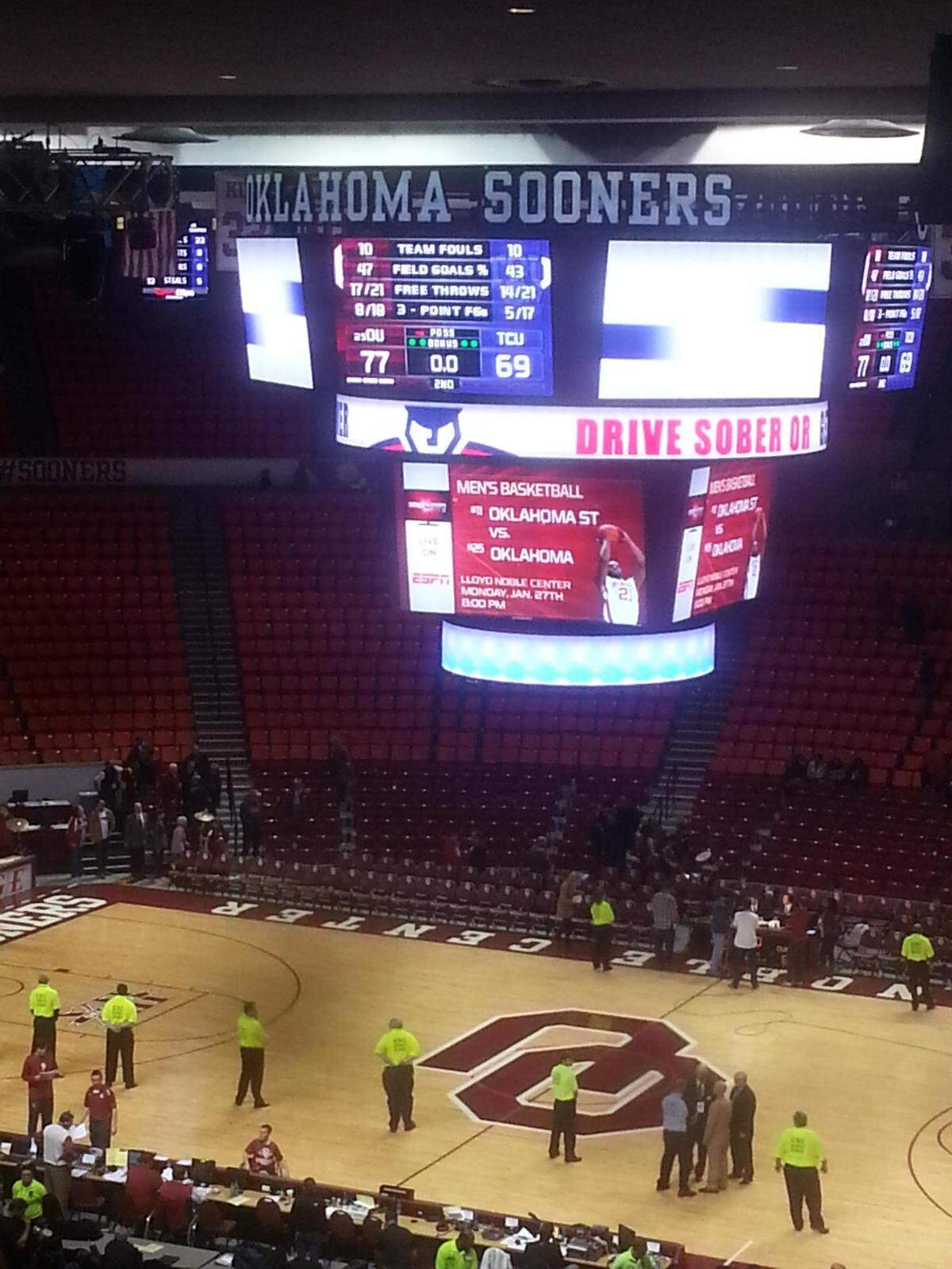 TCU fan William Leiss has seen the Frogs drop 30 straight games away from home, including multiple games at Oklahoma.