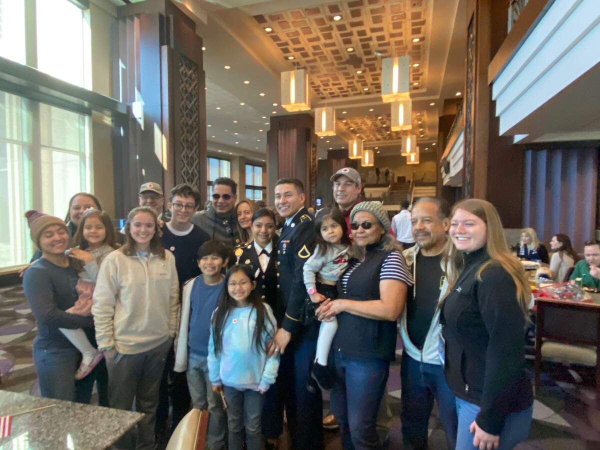 The Blanco family was together for the first time in 18 months Saturday for the Armed Forces Bowl at Amon G. Carter Stadium in Fort Worth.