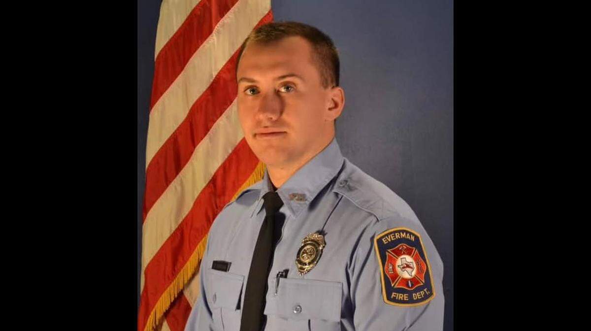 Firefighter Dalton Ingram, 26, died in an off-duty crash after his truck collided with a utility pole in Tarrant County on Wednesday, Dec. 4, 2024. He served with the Eagle Mountain Fire Department and previously with the Everman Fire Department.