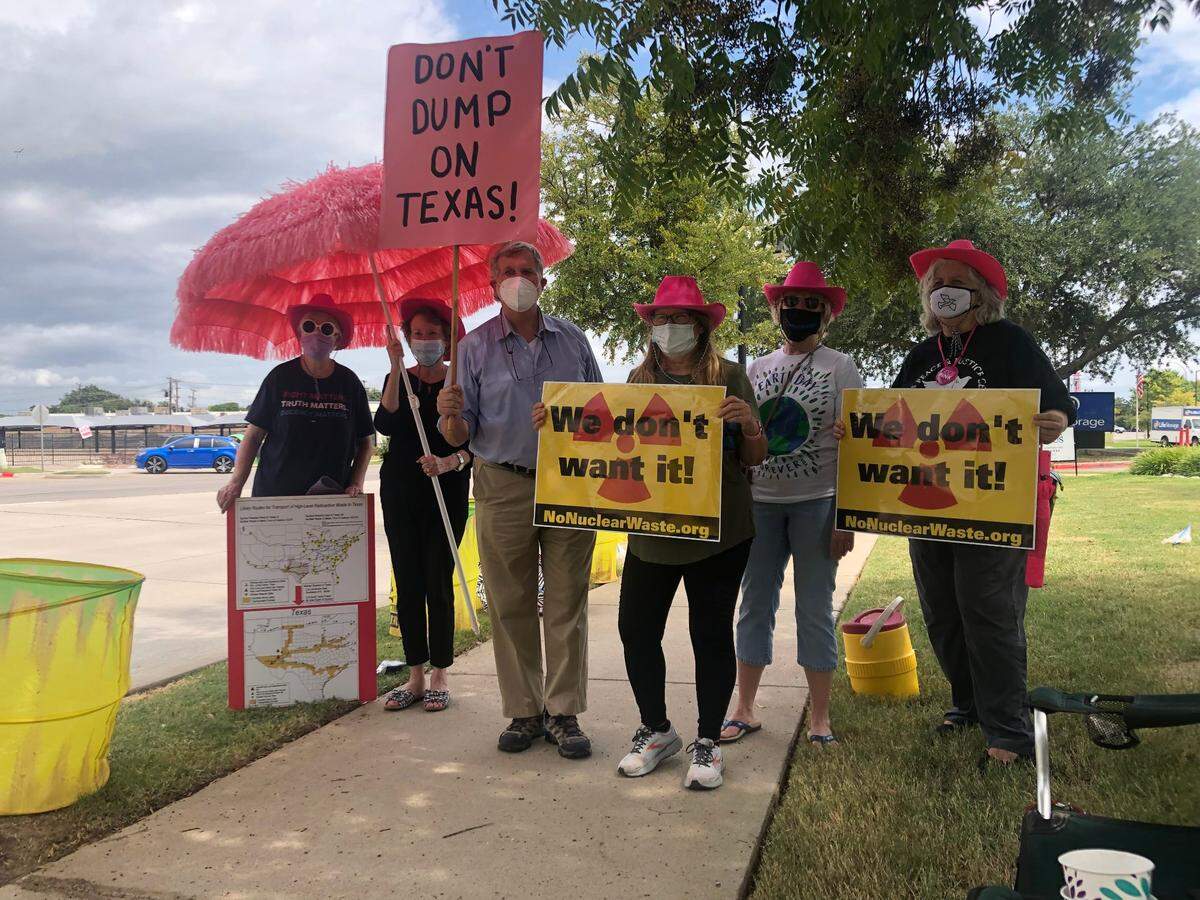 Activists against storing high-level nuclear waste in West Texas fear that an accident would cause irreparable damage if one took place while waste was being transported across the U.S., including in North Texas.