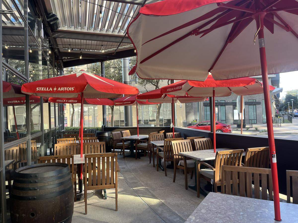 The patio at Henry McCarty’s Irish Pub on Thursday, Feb. 19, 2026 in Fort Worth.