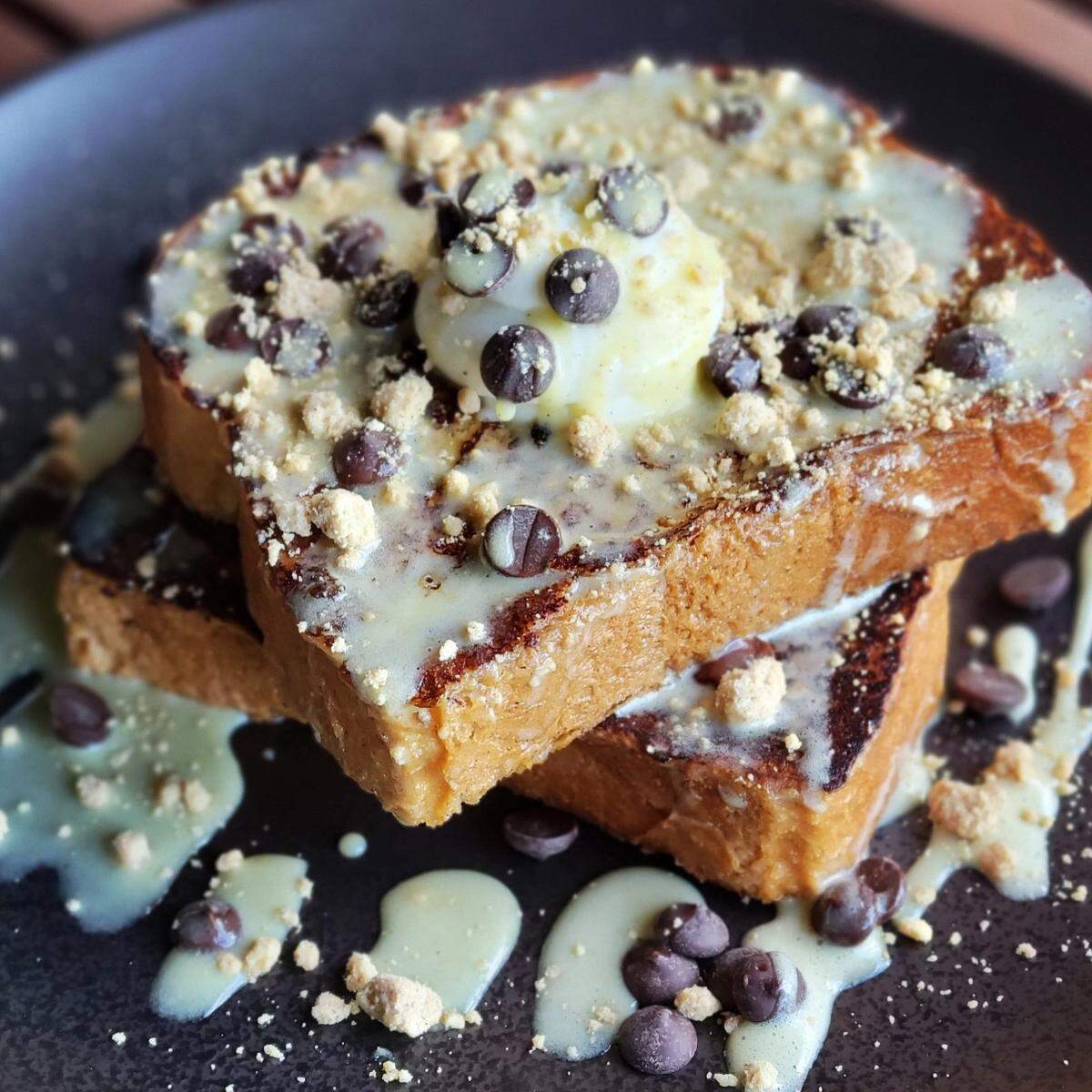 S’mores french toast from the Wishbone & Flynt brunch menu.