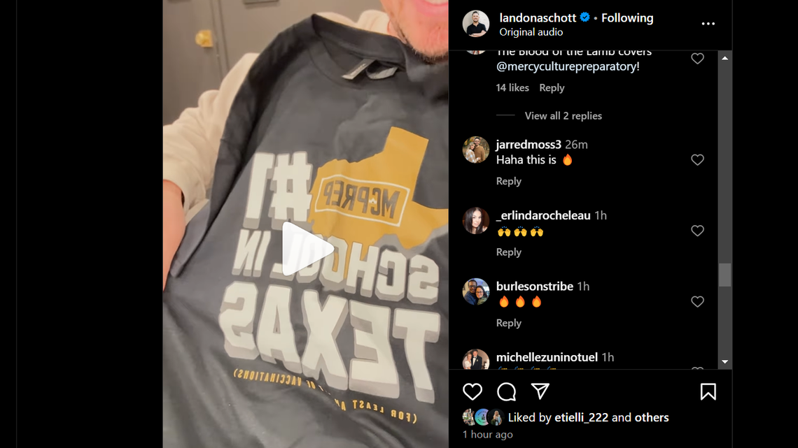 A screenshot of an Instagram video