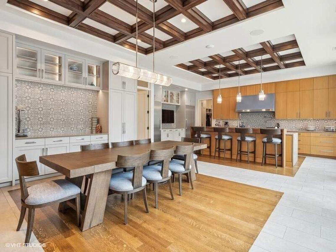 Kitchen and dining area