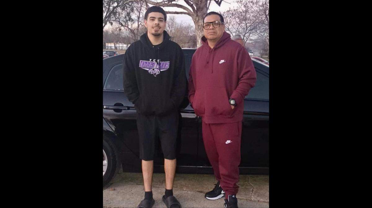 Fermin Ramirez, 41, and his 22-year-old son, Jacob Ramirez, were killed in a shooting at their north Fort Worth home on Aug. 17. Their family and friends gathered for a fundraiser and a balloon release on Saturday.