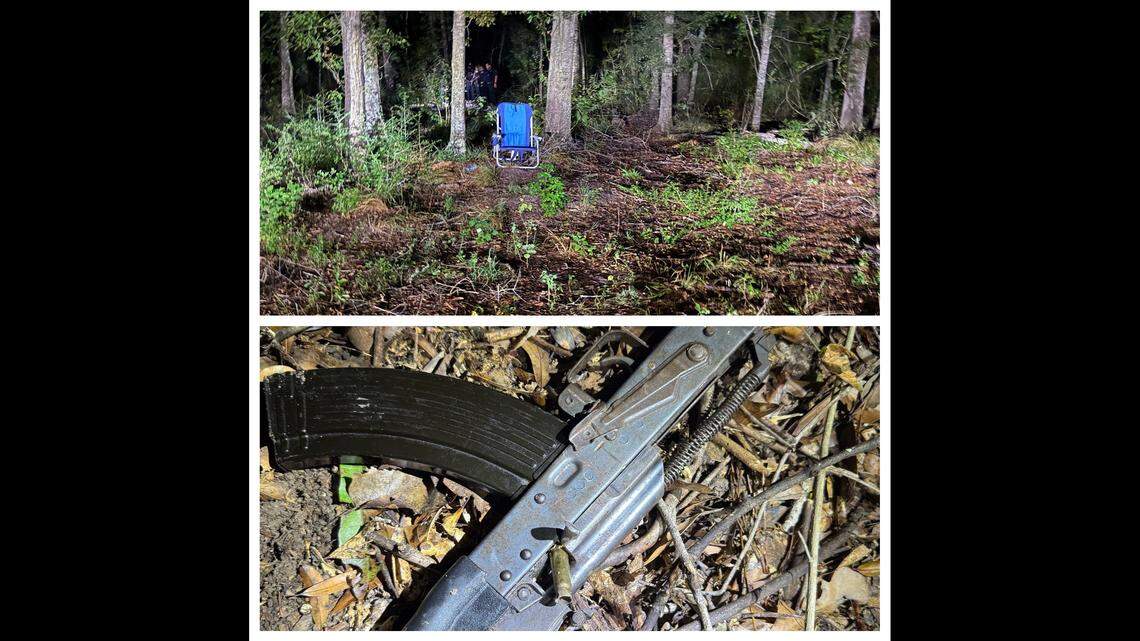 A man tried to gun down deputies responding to a call in Humble, Texas, authorities say.