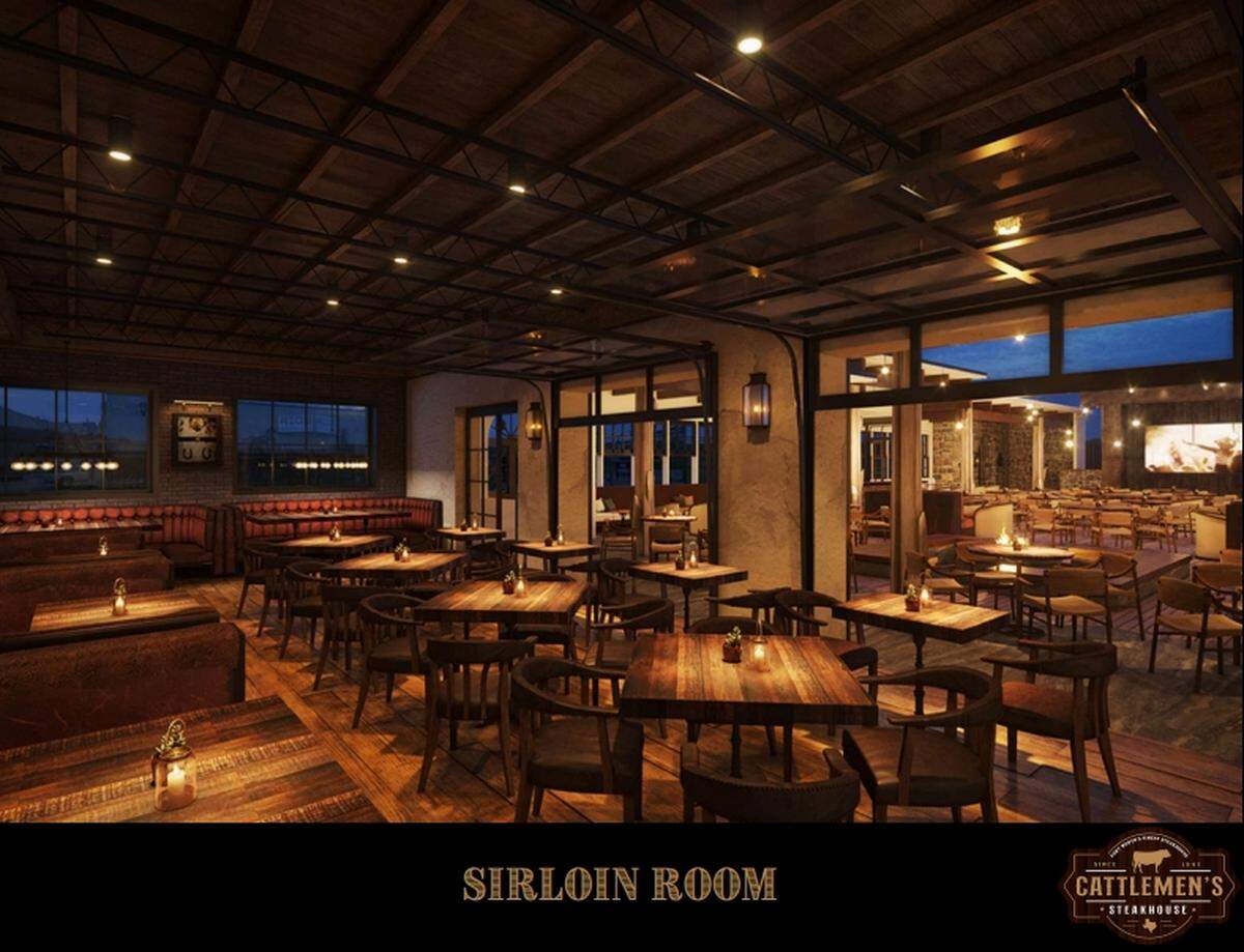 The Sirloin Room at Cattlemen’s Steak House
