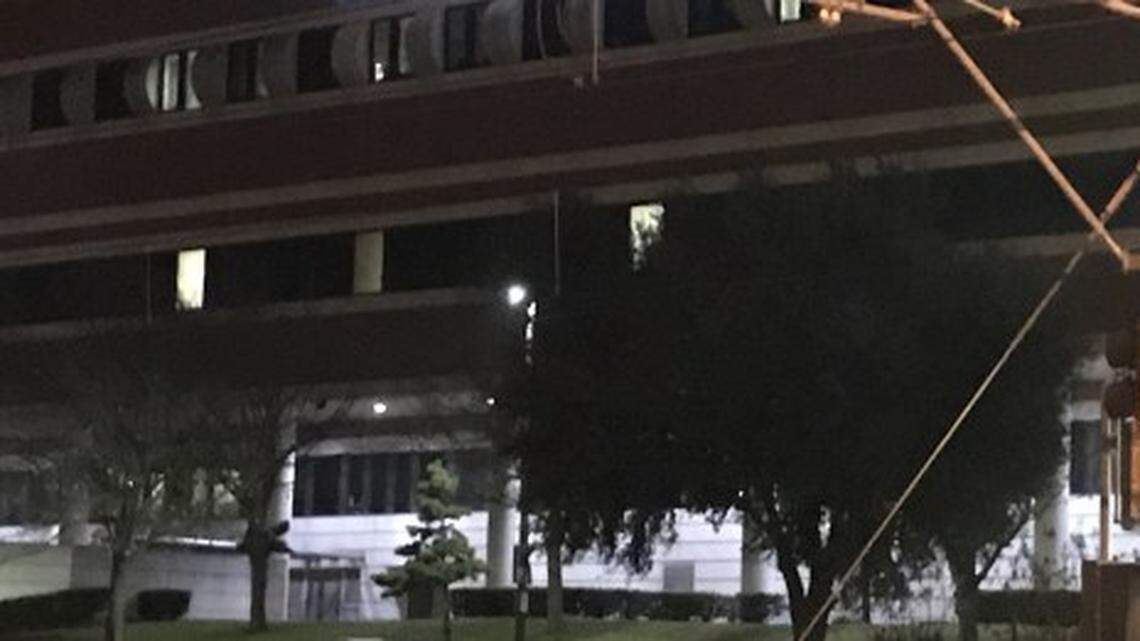 Officers at a Veterans Affair Hospital in Dallas fatally shot a man Wednesday night who was armed with a knife and wouldn’t put it down, according to Dallas police. The department is investigating the shooting.