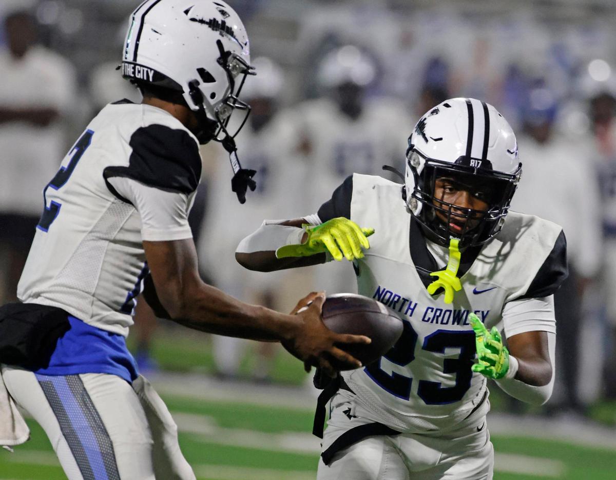 North Crowley running back Kiante Ingram (23) will receive ample opportunity to showcase his talent.