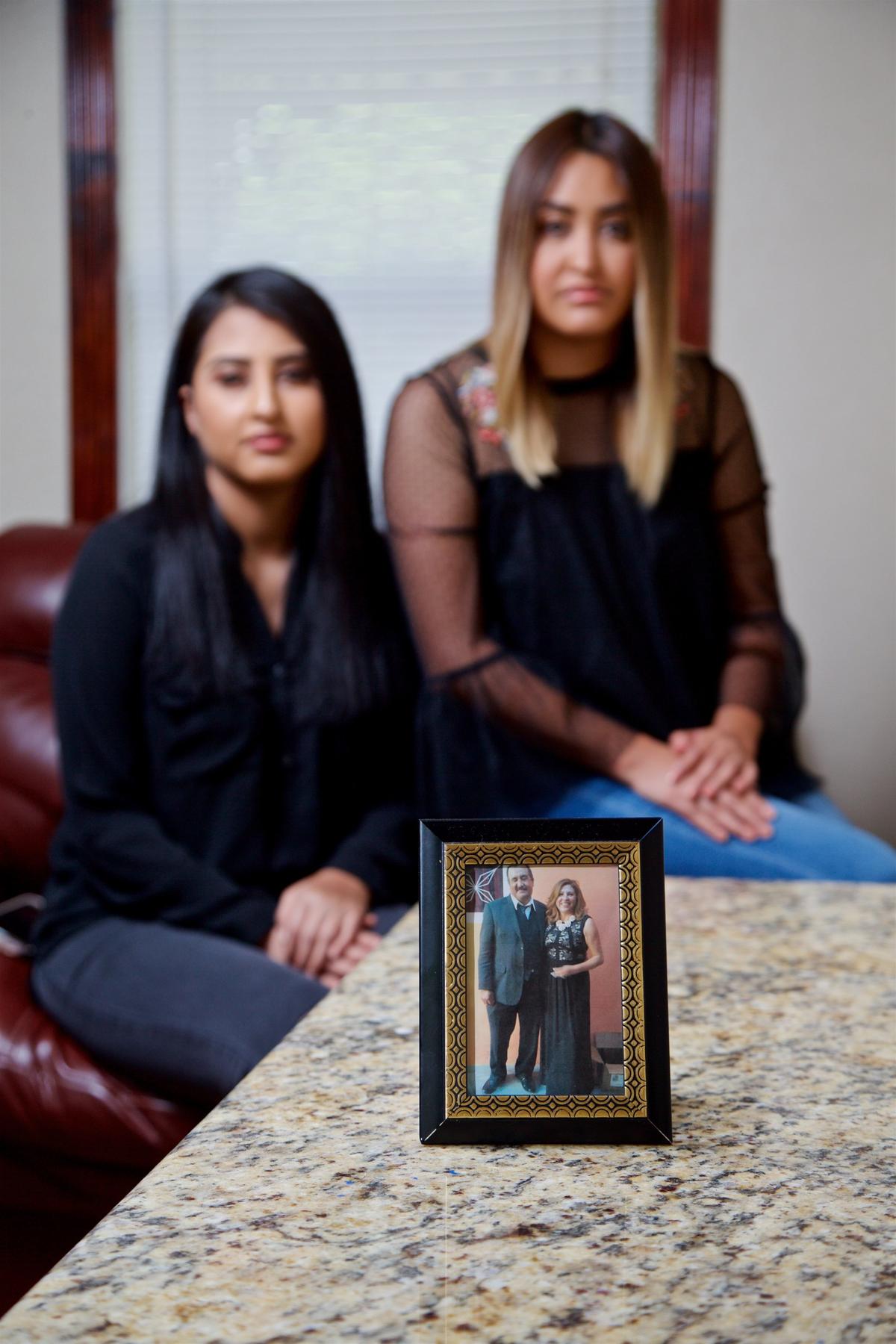 Stephanie, left, and Jessica Ramirez, will spend their fourth Mother's Day without their mom, Sara Tapia.
