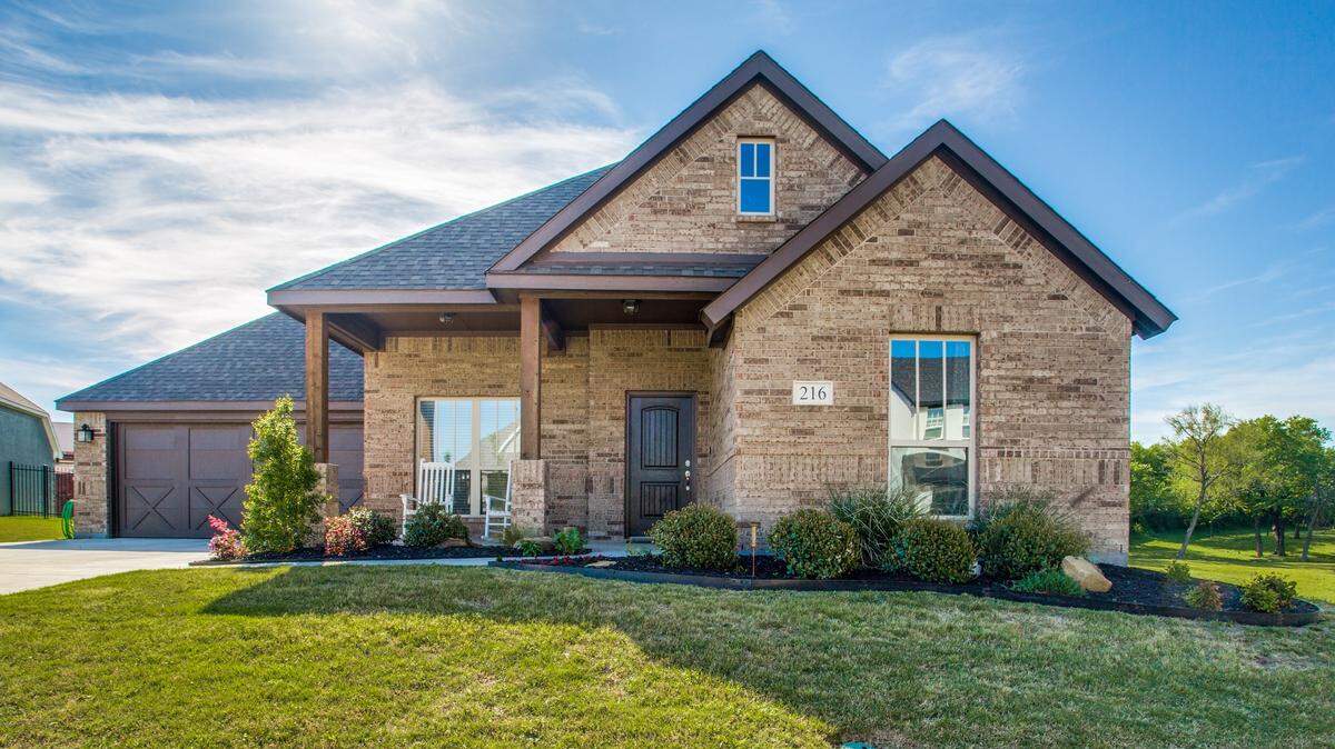 The home at 216 Blue Stem Lane is priced $349,900.