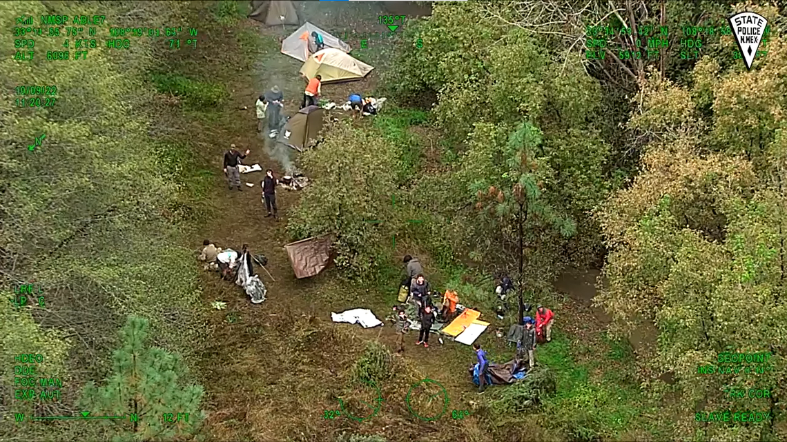 Heavy rains, rising floodwaters trap boy scout troop from El Paso, Texas, in Gila National forest for two nights, New Mexico rescuers said.
