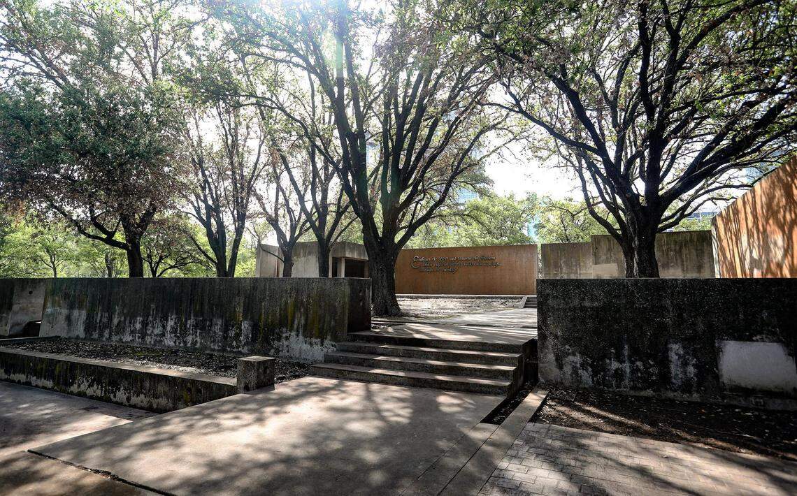 Part of the bond election proposed budget for park and recreation improvements includes a $13.5 million to make improvements to Heritage Park in downtown Fort Worth. Work would include ncreasing connectivity to the Trinity River and restoration of the historic Heritage Park Plaza.