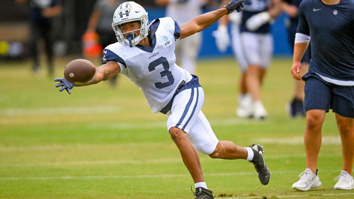 Dallas Cowboys wide receiver Dennis Houston has made a favorable showing at training camp.