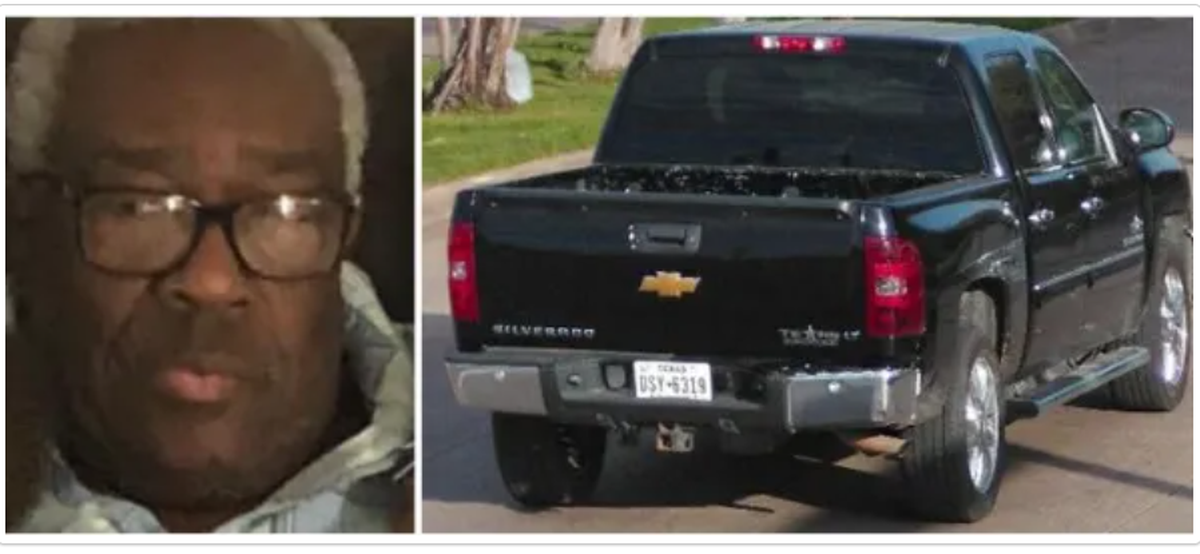 Jesse Dale Jr. was last seen Monday in a black Chevrolet Silverado Authorities say his disappearance poses a threat to his health and safety.