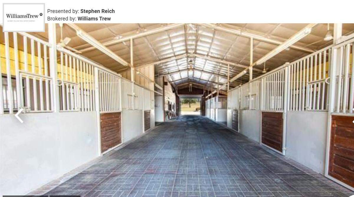 Horse barn