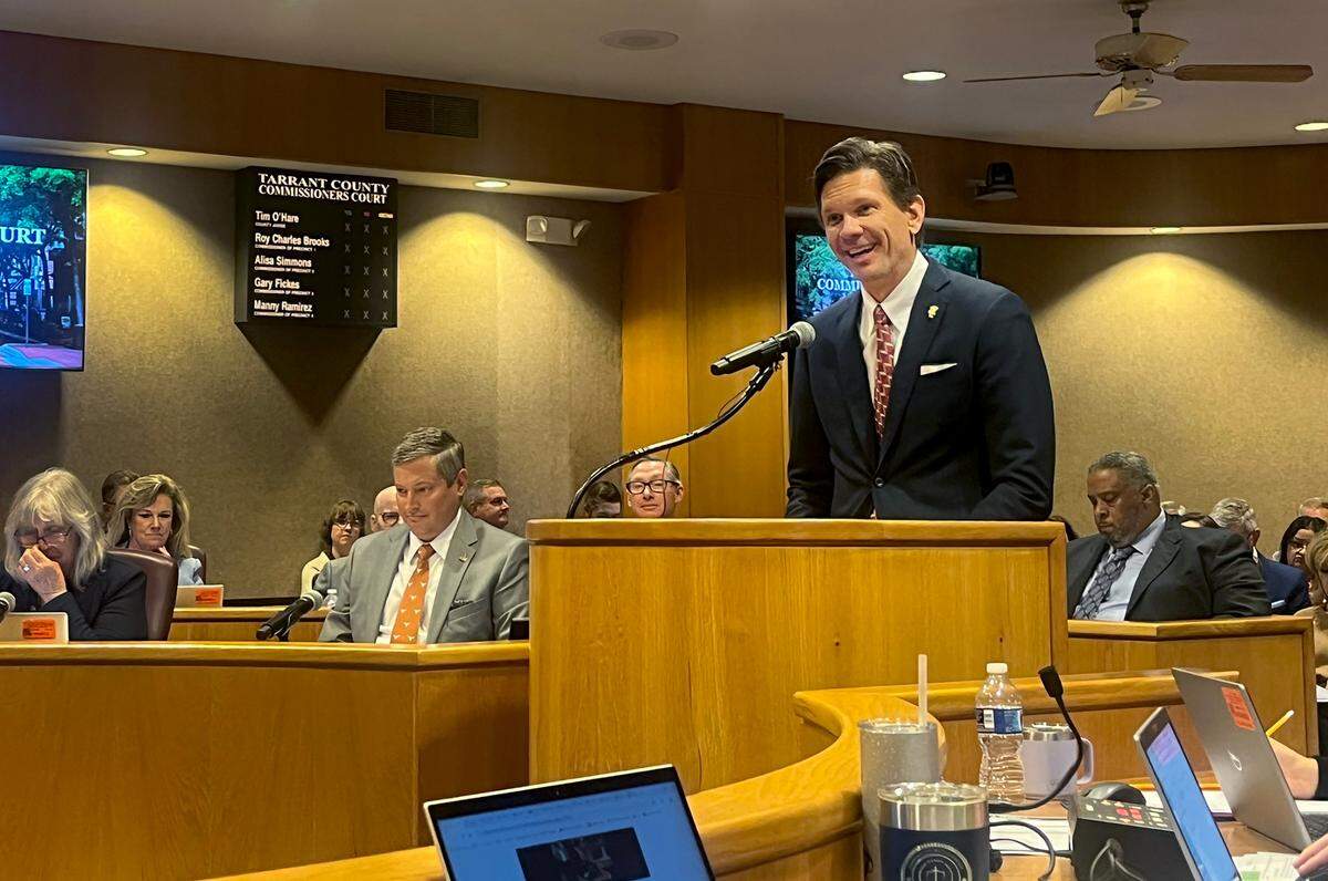 Dr. Brian Byrd was appointed as the new Tarrant County public health director at the Tarrant County Commissioners Court meeting on Tuesday, June 4, 2024.
