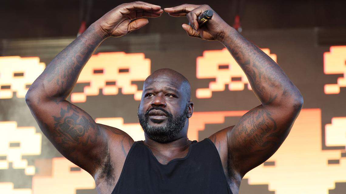 Shaquille O’Neal stops by Fort Worth to film music video with local rapper