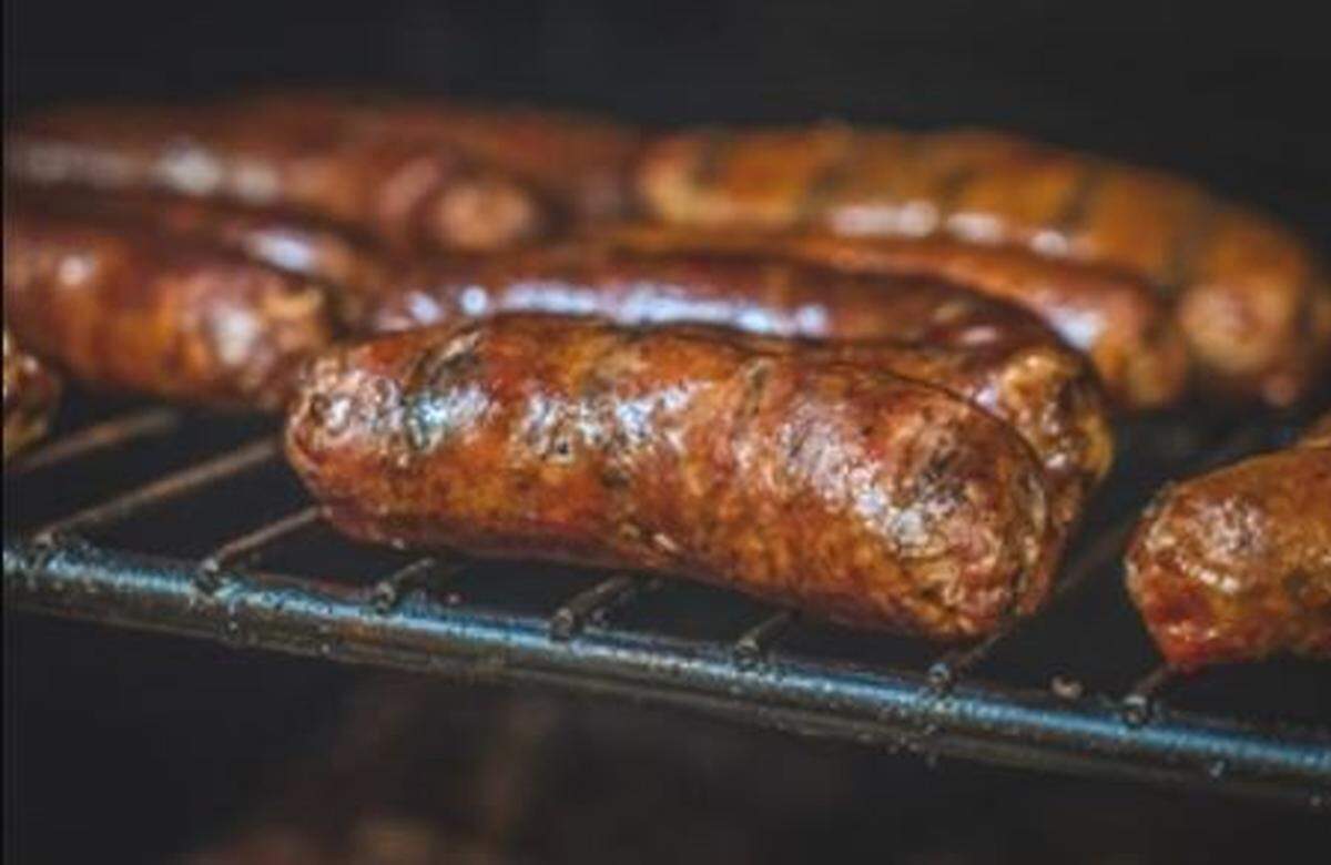 Country sausage at One90 Smoked Meats.