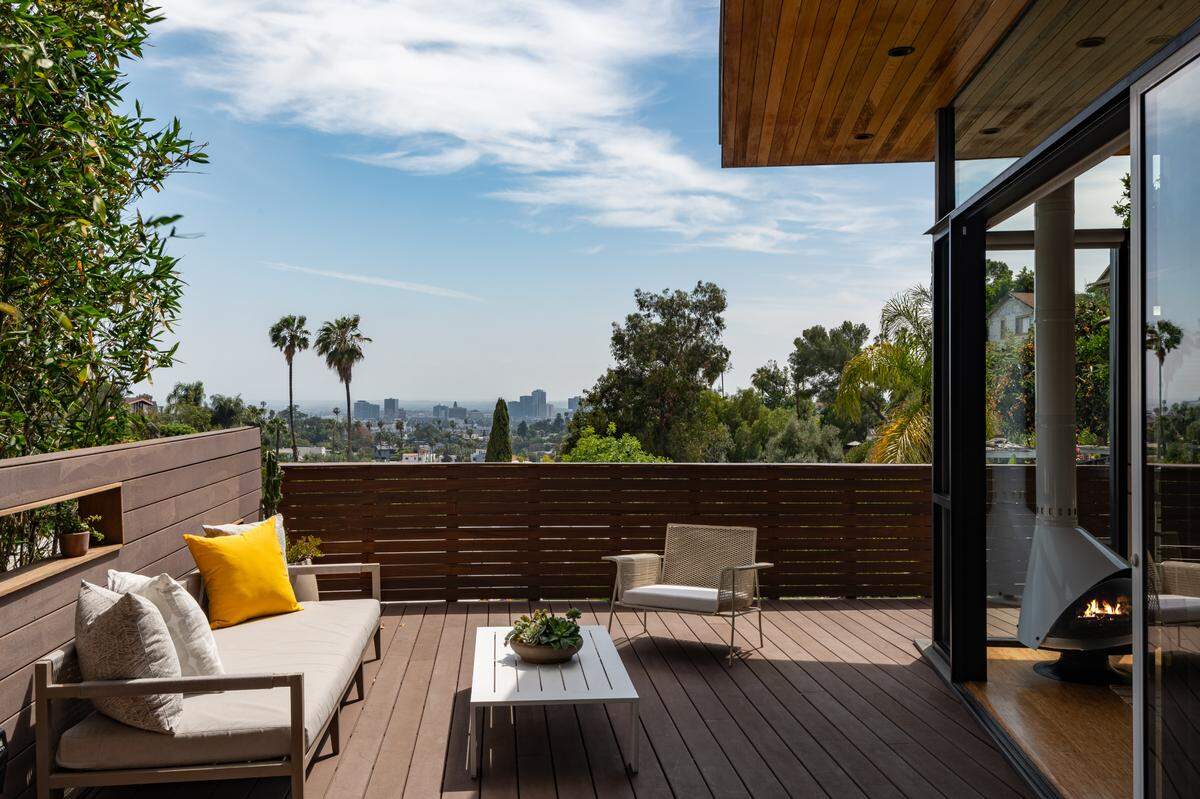 Deck area