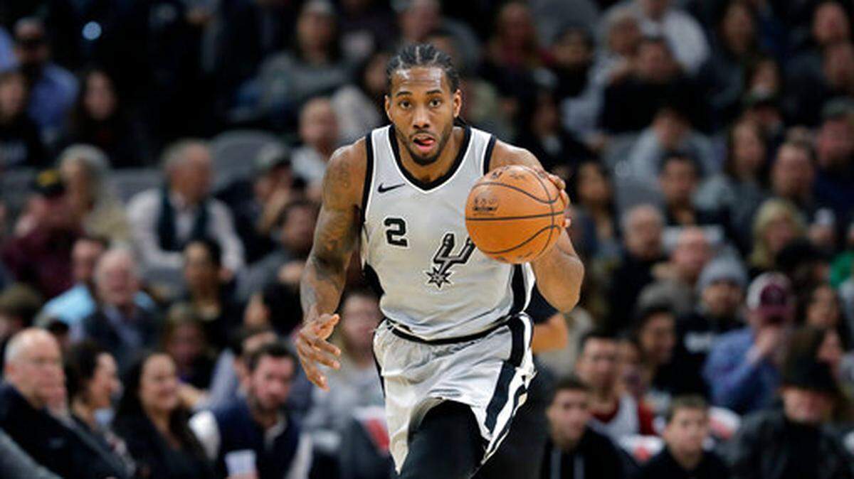 Kawhi Leonard thanks Spurs in letter.
