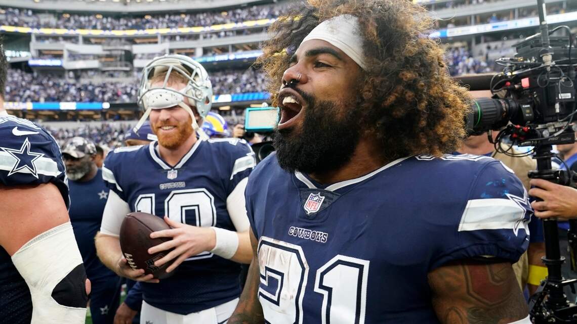 Ezekiel Elliott responde con insulto al supuesto dilema de los Dallas Cowboys: Dak Prescott es el QB1