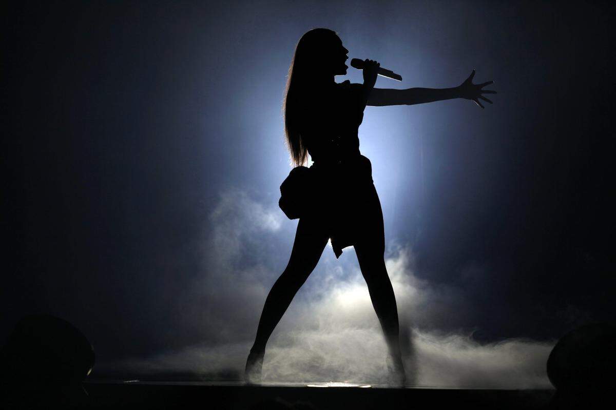 Beyonce in concert at American Airlines Center in Dallas on Sunday, July 5, 2009.