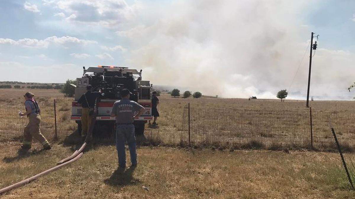The Texas A&M Forest Service has been called in to assist multiple firefighting agencies in combating the Mustange Wildfire in Johnson County.