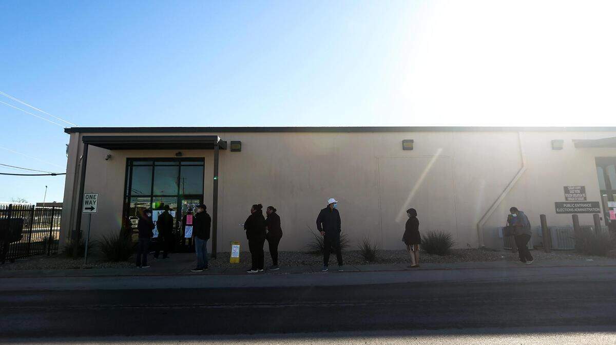 Two candidates are running in the Democratic Precinct 2 primary.