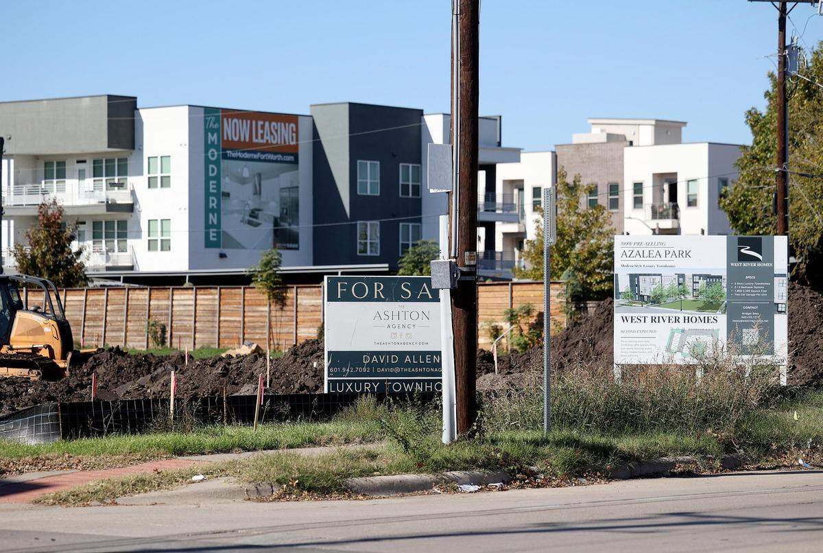 The site of a future housing development across from Target on Carroll Street on Tuesday, November 28, 2023.