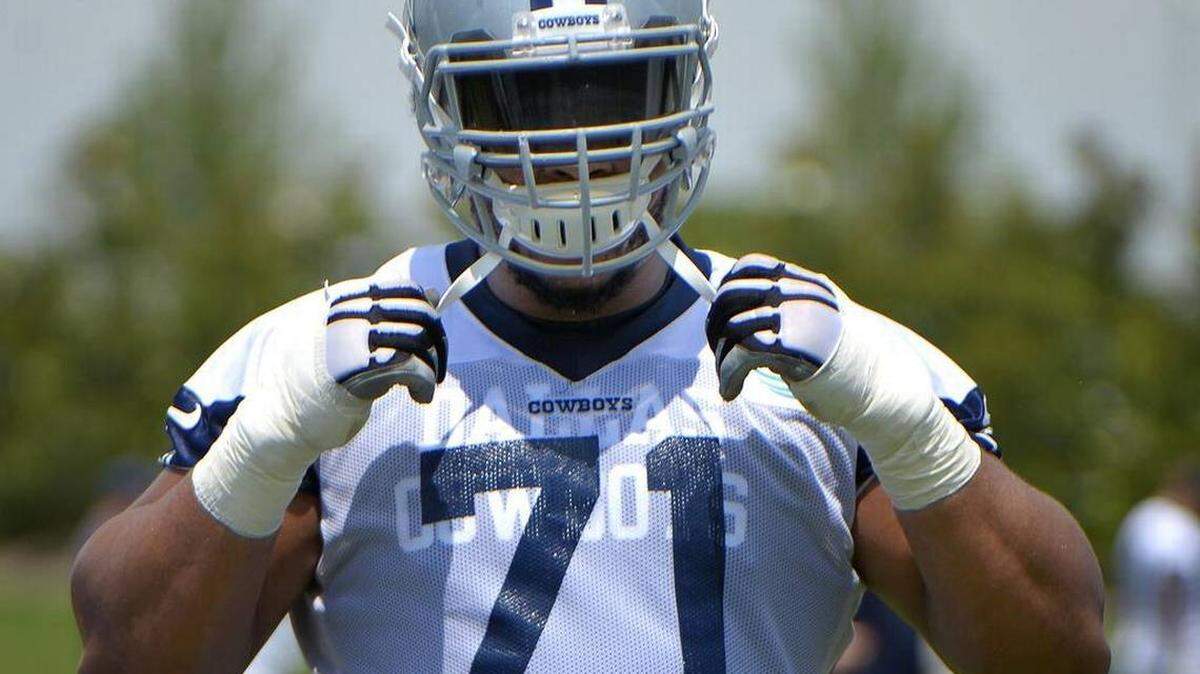 Cowboys right tackle La’el Collins will be out until training camp after undergoing surgery to repair a torn rotator cuff.