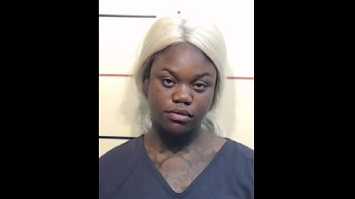 Rontia King of Grand Prairie is accused of repeatedly stabbing the sister of her ex-boyfriend early Sunday during an argument.