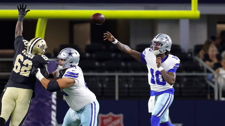 Dallas Cowboys waive backup QB despite improved preseason performances