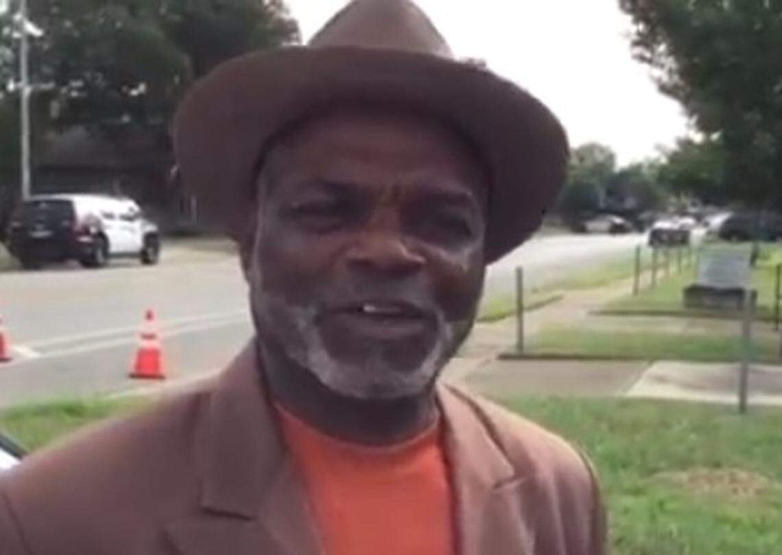 Pastor J.E. Prentice continued his church service Sunday morning as across the street a man held a Fort Worth SWAT team at bay for hours.