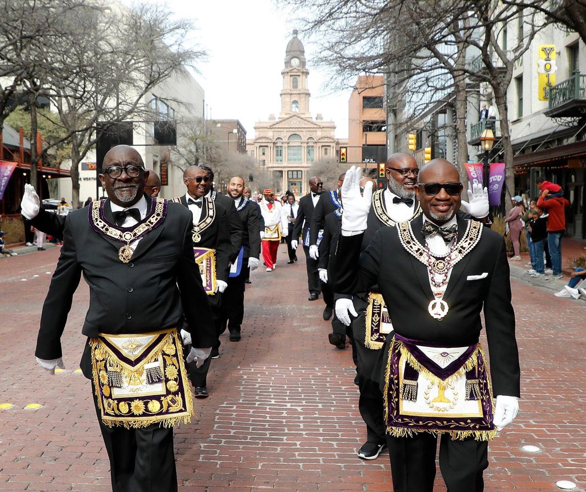 The 2023 MLK day parade made its way down Main Street in downtown Fort Worth, Texas, Monday, Jan. 16, 2023. (Special to the Star-Telegram Bob Booth)
