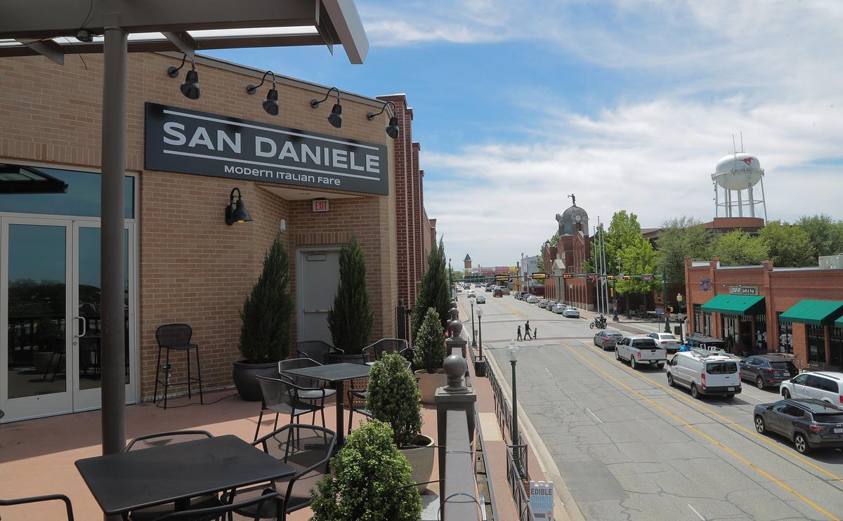 San Daniele in Grapevine had a good rooftop patio, but the restaurant didn’t quite last a year.