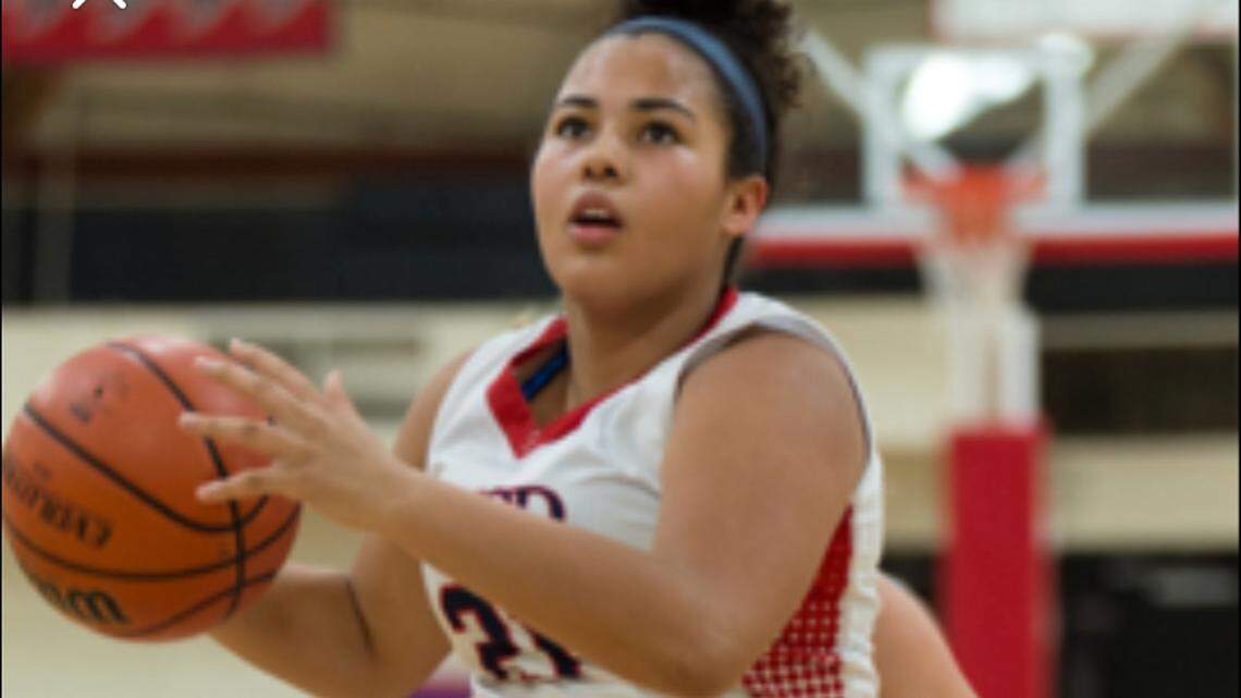 Country Day sophomore Liberty Croutch finished with 18 points and 10 boards vs. Greenhill.