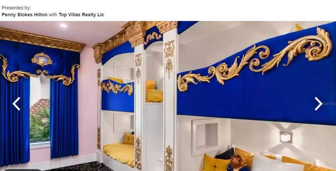 Princess Belle bedroom