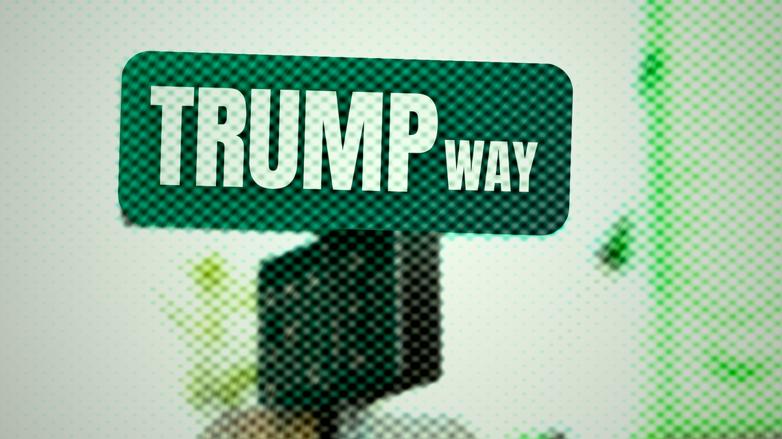 Some Republicans in Wise County want to change the name of Airport Drive in Decatur to Trump Way.