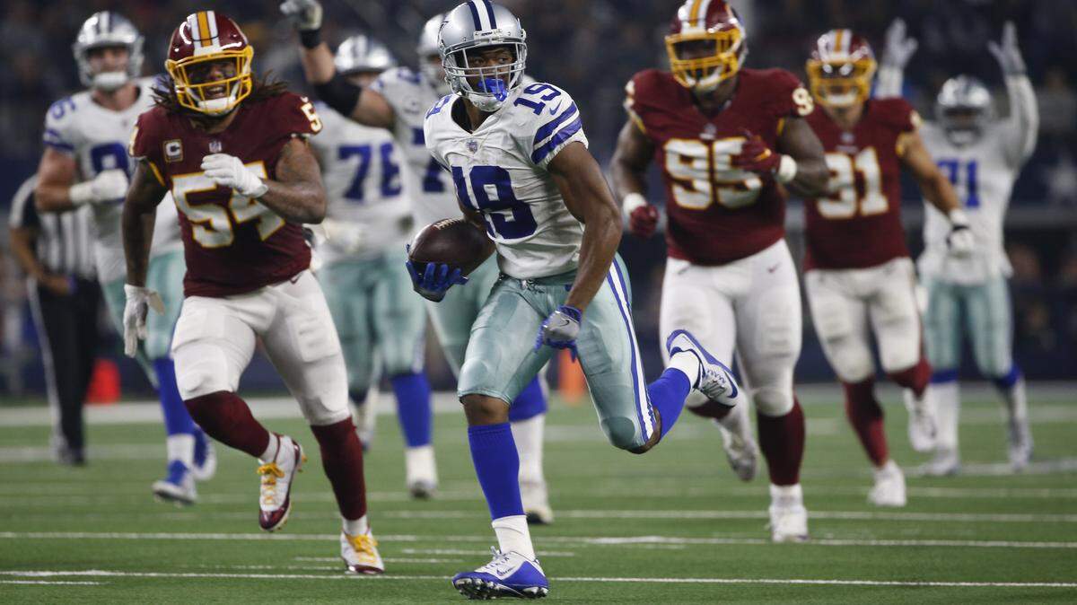 Wide receiver Amari Cooper (19) says Thursday’s matchup against the New Orleans Saints is a measuring stick game for the streaking Dallas Cowboys.